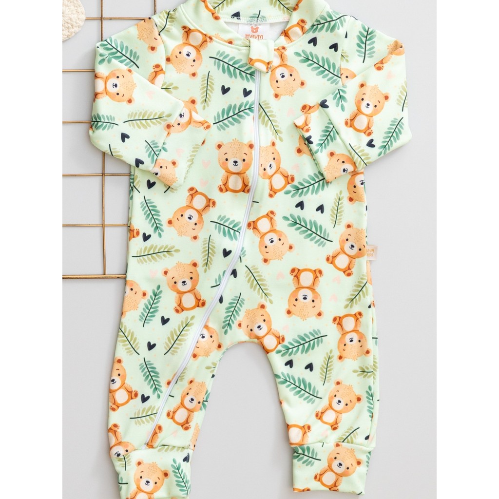 Macacão Térmico Bebê Estampado Quentinho Menino e Menina
