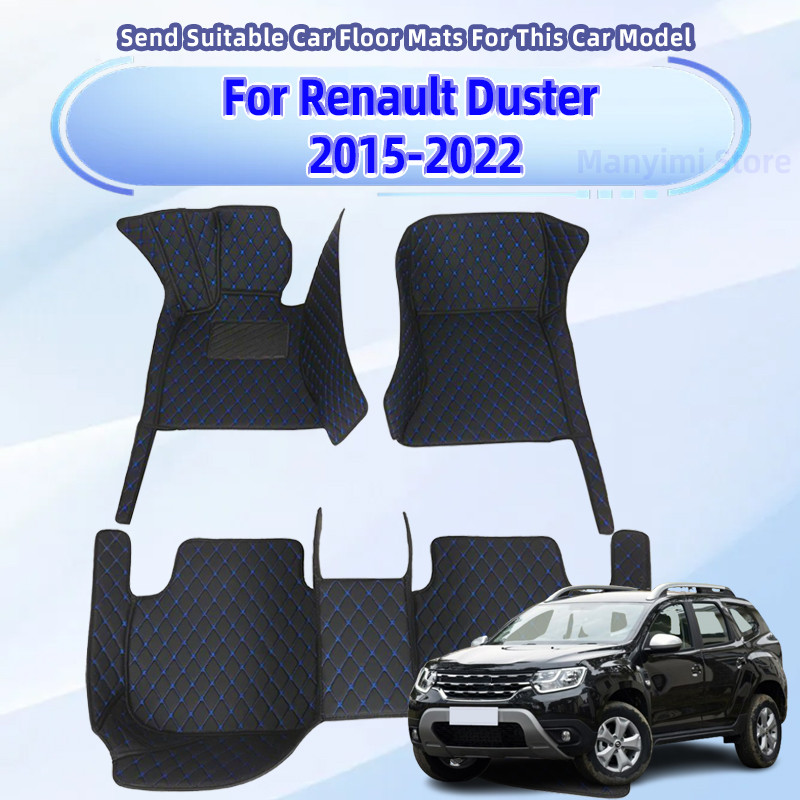 Tapetes De Carro Para Renault Duster 2015-2022 Almofadas De Pé Capa De Tapete Acessórios Interiores Automóveis 2021 2020
