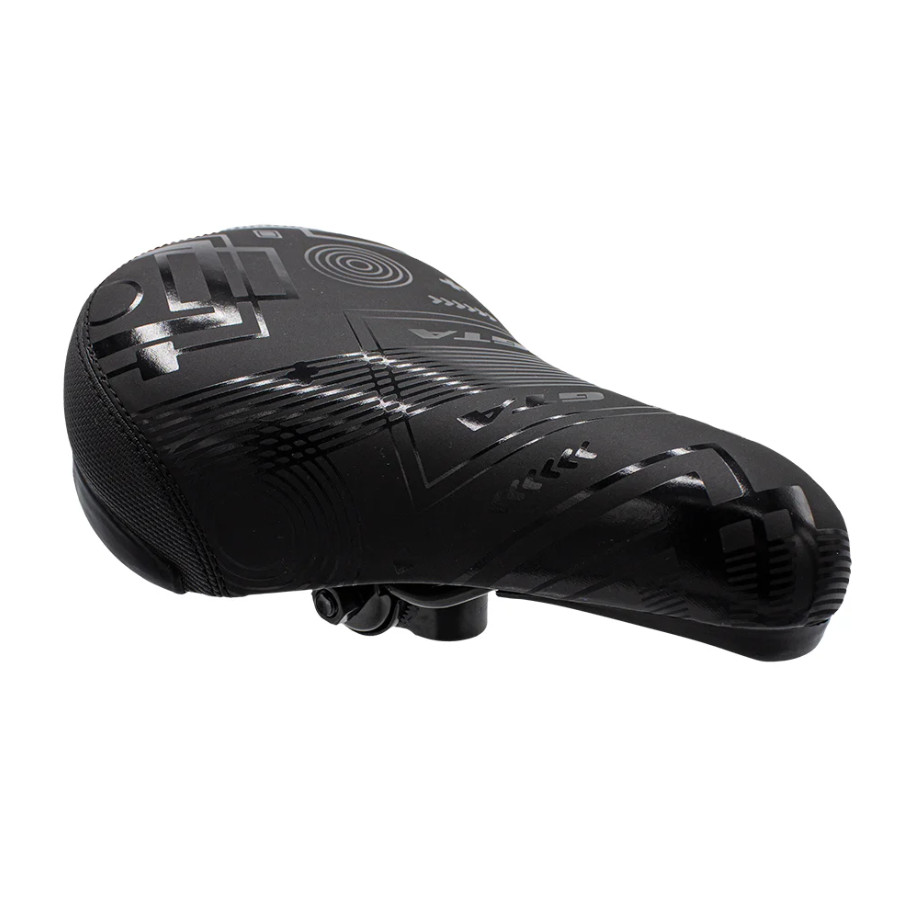 Selim Bmx Gta Nitro Preto C/ Carrinho Bike Freestyle