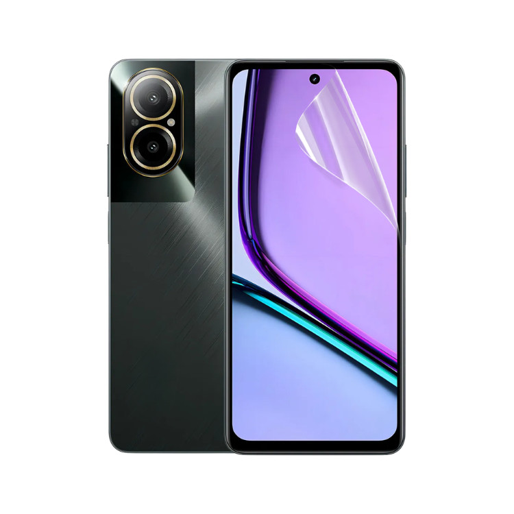 Película Hidrogel Resistente a Queda p/ Smartphone Celular Realme C67