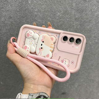 Capa for Realme c75 c71 c75x C73 C85 c100i c100x 4g normal capinha cordinha feminina suporte JTDTMZJ9