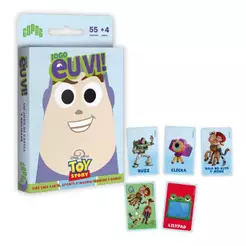Jogo Eu Vi! Toy Story c/ 55 Cartas +4 Anos Copag - 37487