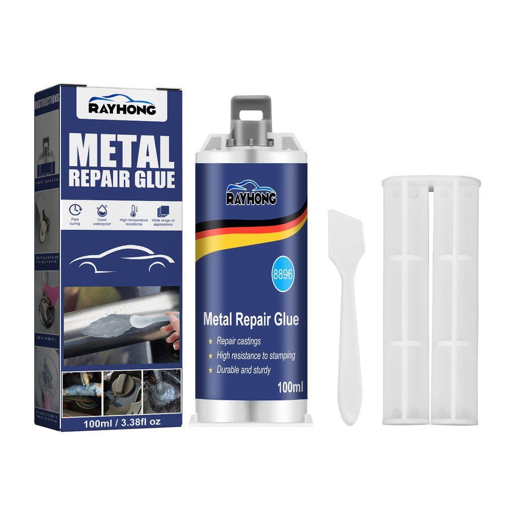 Adesivo para Fundição de Metal Rayhong (100ml) Adesivo de Soldagem Resistente a Altas Temperaturas para Fundidos de Meta