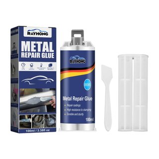 Adesivo para Fundição de Metal Rayhong (100ml) Adesivo de Soldagem Resistente a Altas Temperaturas para Fundidos de Meta