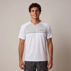 Camiseta Masculina Tricolor - BRANCO