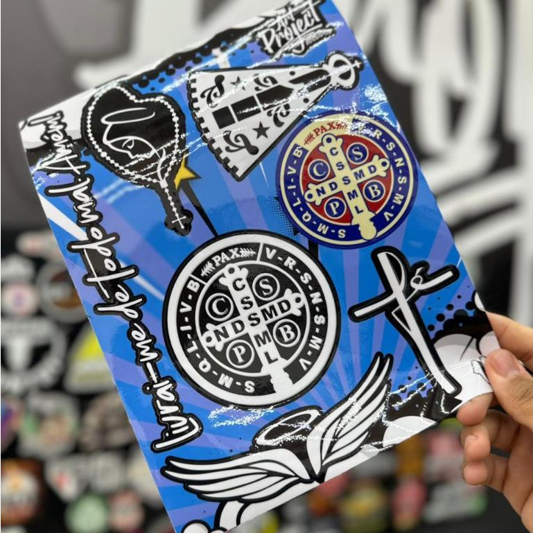 Cartelas/Kit Adesivos - LAMINADO | Moto Carro Bike Caminhão | Varios Modelos — imagem 2 de 2