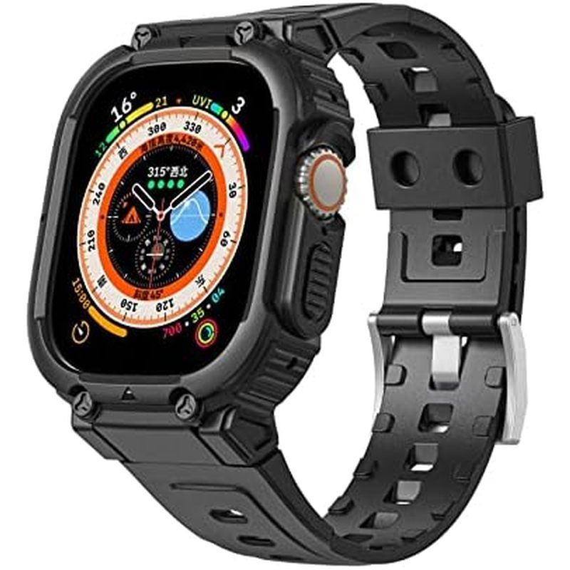 Capa VeveXiao Com Pulseira Compatível Apple Watch Ultra 49 Mm , Protetora Robust