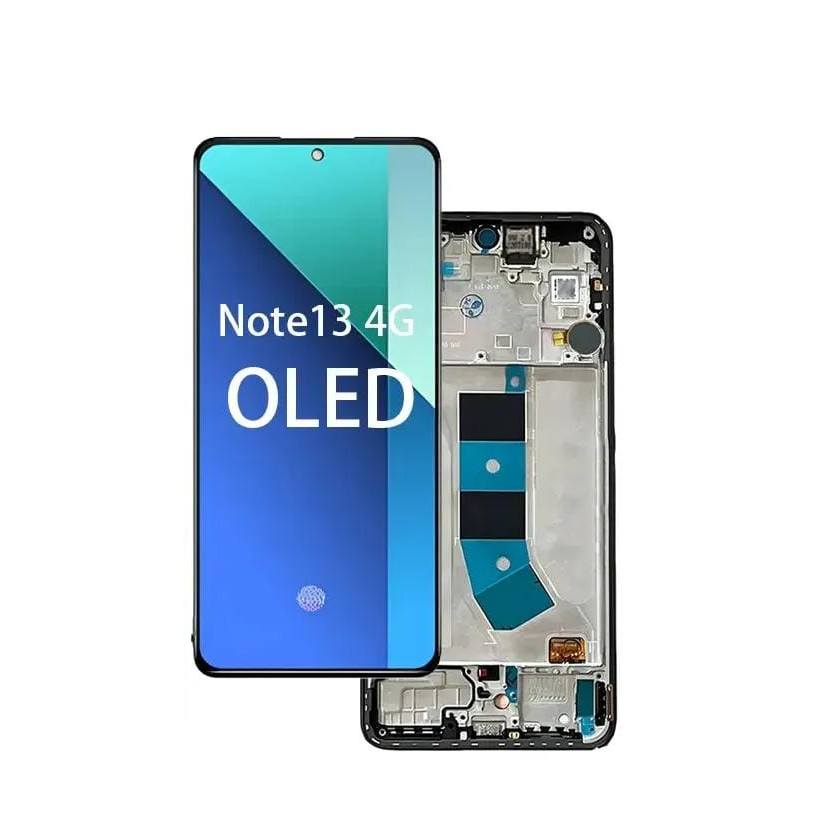 FRONTAL DISPLAY TELA XIAOMI REDMI NOTE 13 4G OLED C/ARO