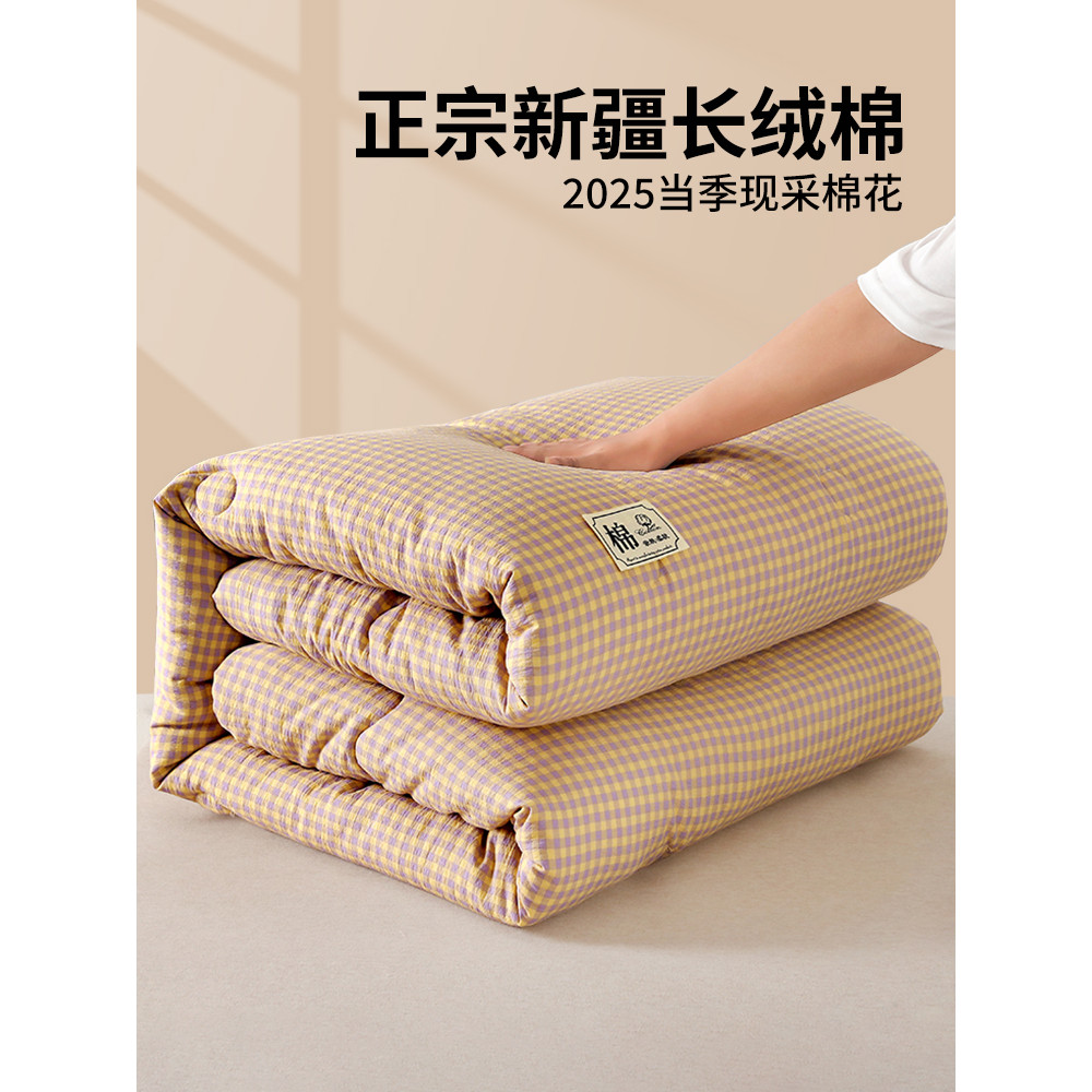 Xinjiang colcha de algodão colcha com capa de edredão primavera outono colcha inverno engrossado colcha quente dormitóri