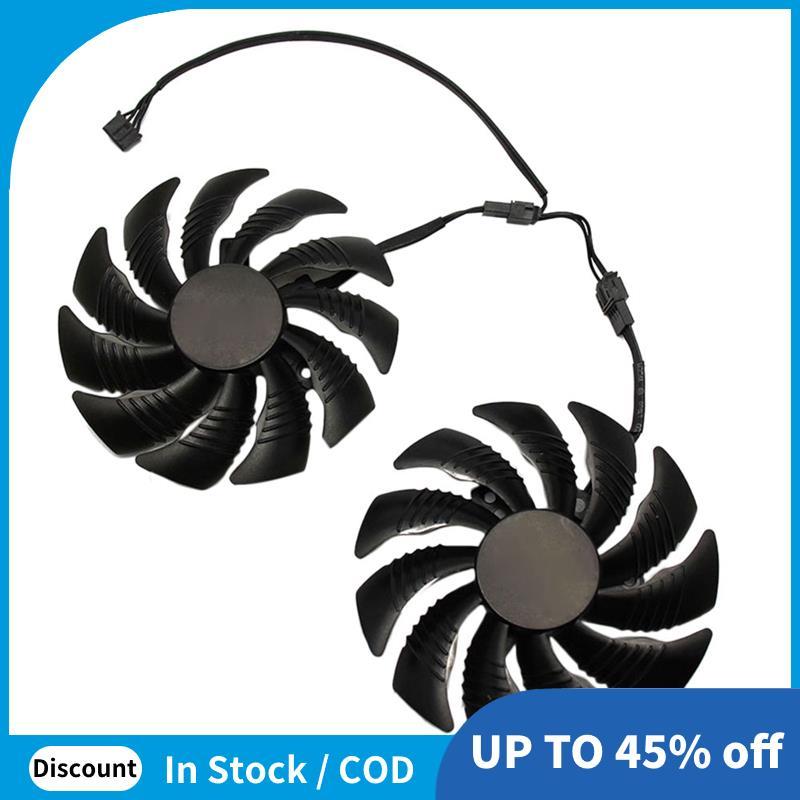 Ventilador De Placa Gráfica GPU Cooler De 88 Mm Para REDEON AORUS RX580/570 GV-RX570 RX580AORUS (2 Peças)