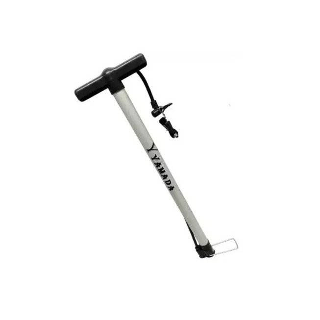 Bomba Ar Manual Encher Pneu Bicicleta Yamada (60 Cm) Grande Excelente Pressão Ar