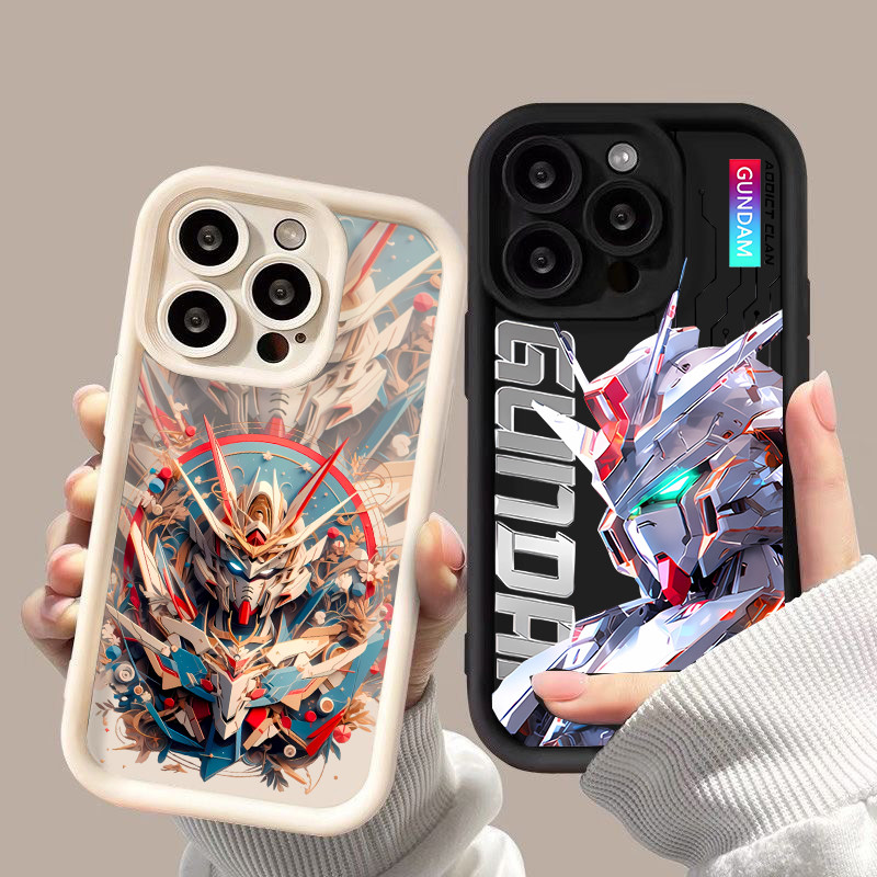 Anime Gundam Caso Para Samsung Galaxy A54 A34 A14 A24 A05 A05S A52 A52S A32 A72 A04 A04E Silicone Multistep TPU Telefone