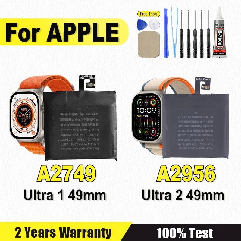 A2277 A2181 Nova Bateria Para Apple Watch Série Ultra 1 2 SeriesUltra1 SeriesUlt