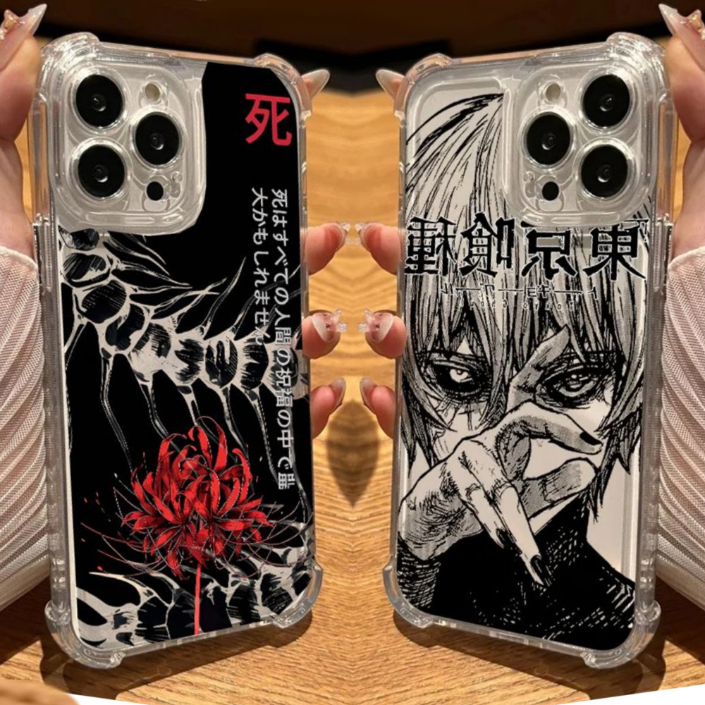 Anime Tokyo Ghoul Red Spider Lily Capa De Telefone Legal Para Samsung Galaxy S26 Plus Ultra S25 FE A57 A27 A37 A17 A07 A