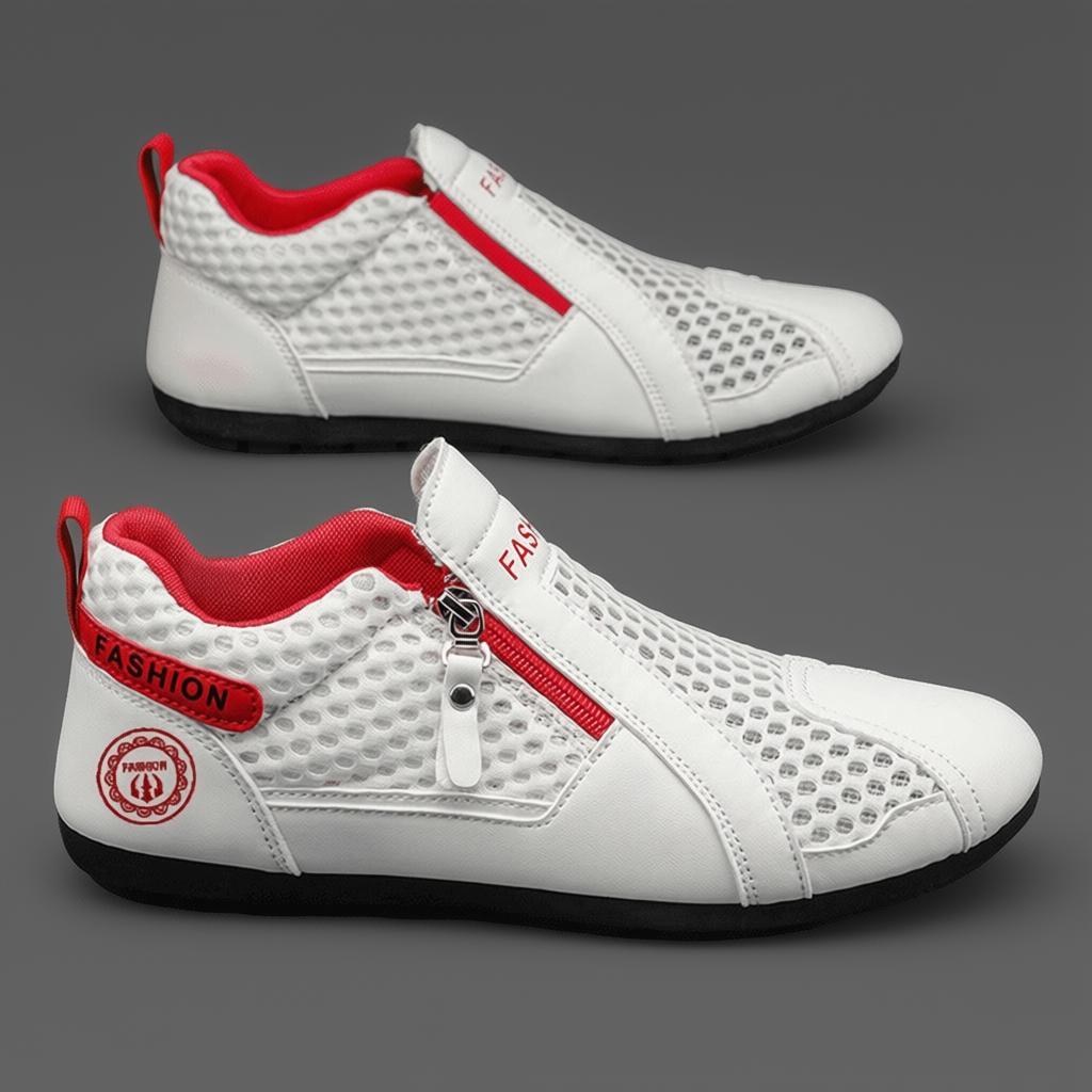 Sapatos masculinos de estoque pronto respirável sapatos casuais masculinos novo estilo sapatos esportivos masculinos de