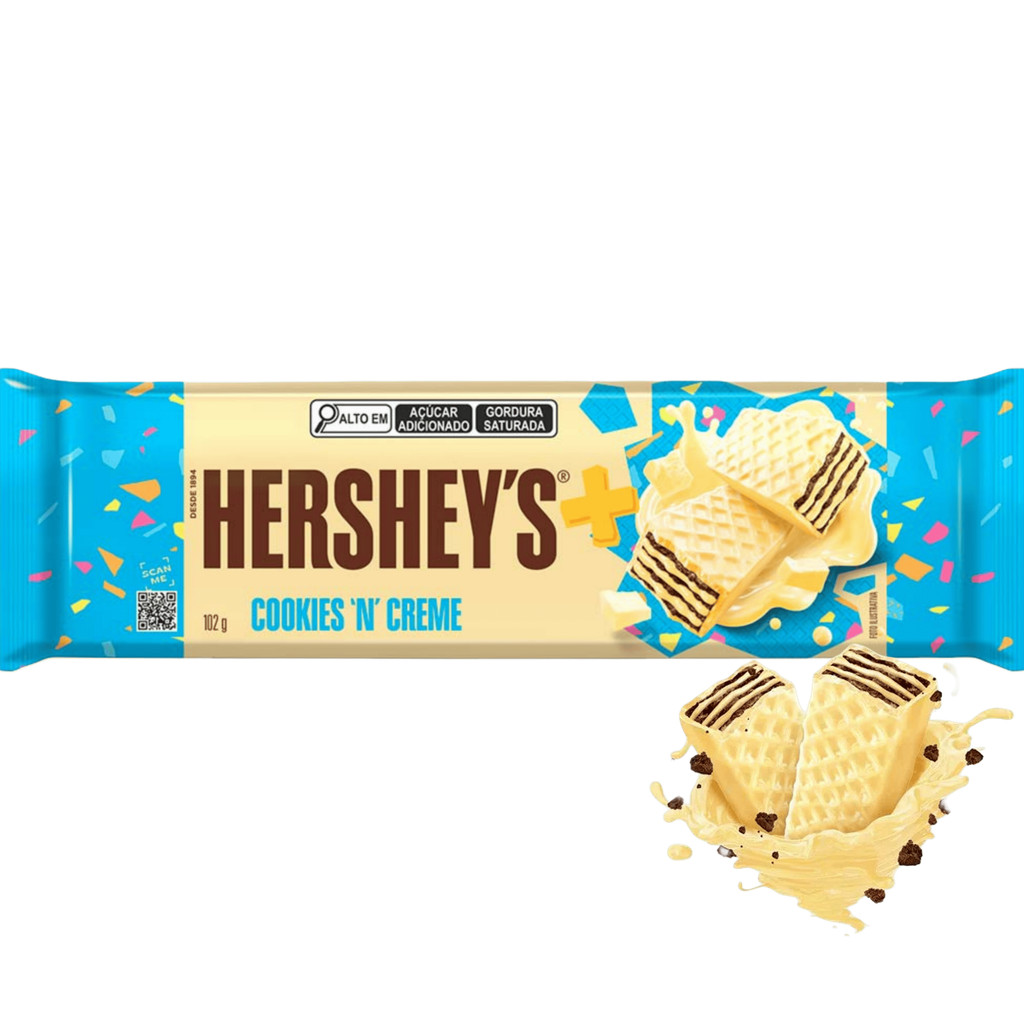 Hershey's Chocolate wafer mais N creme 102g