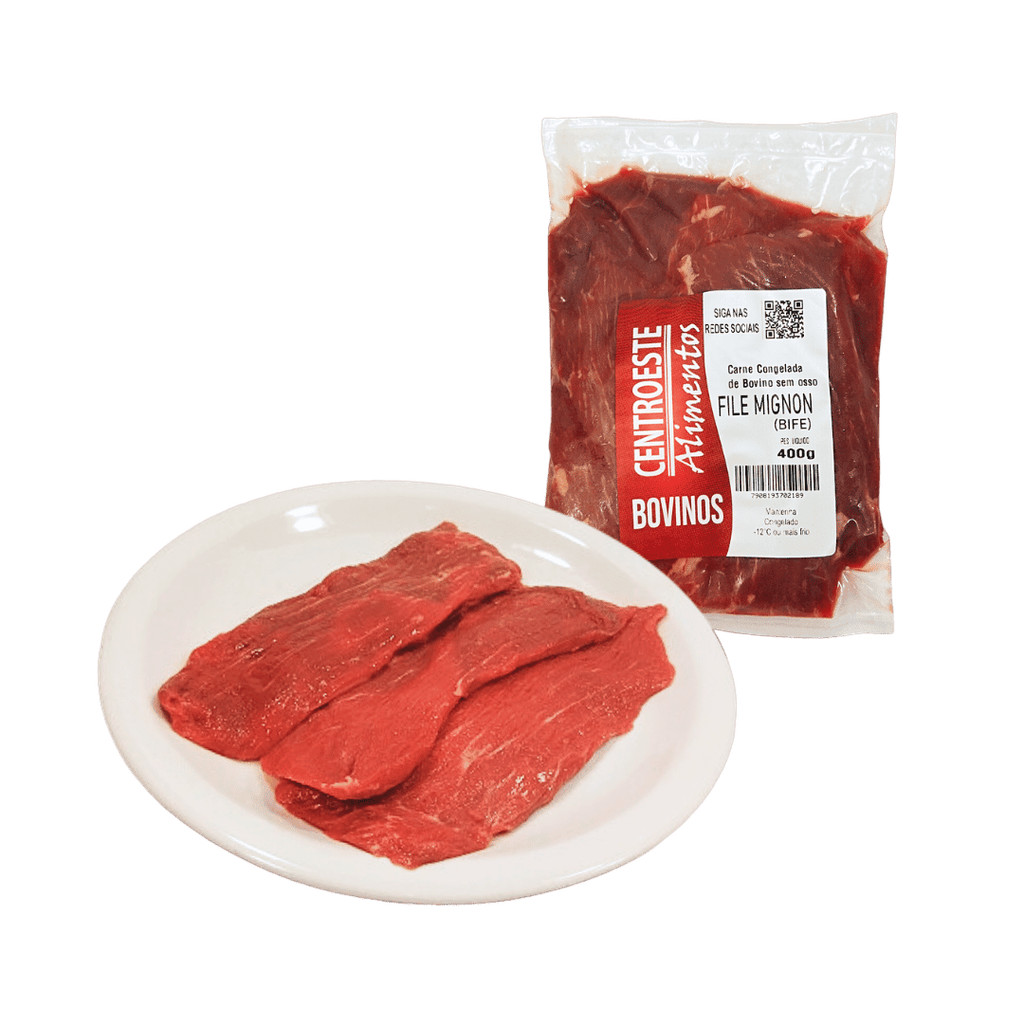 Centroeste Filé Mignon em Bife - Congelado 400g