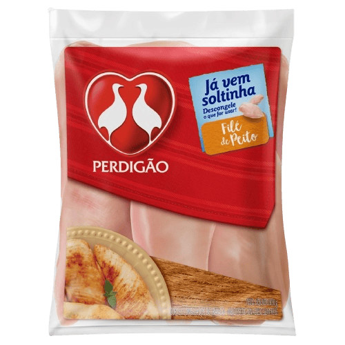 Perdigão Filé De Peito De Frango Congelado Pacote 800g