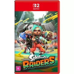 Splatoon Raiders Switch 2 BR Midia Fisica