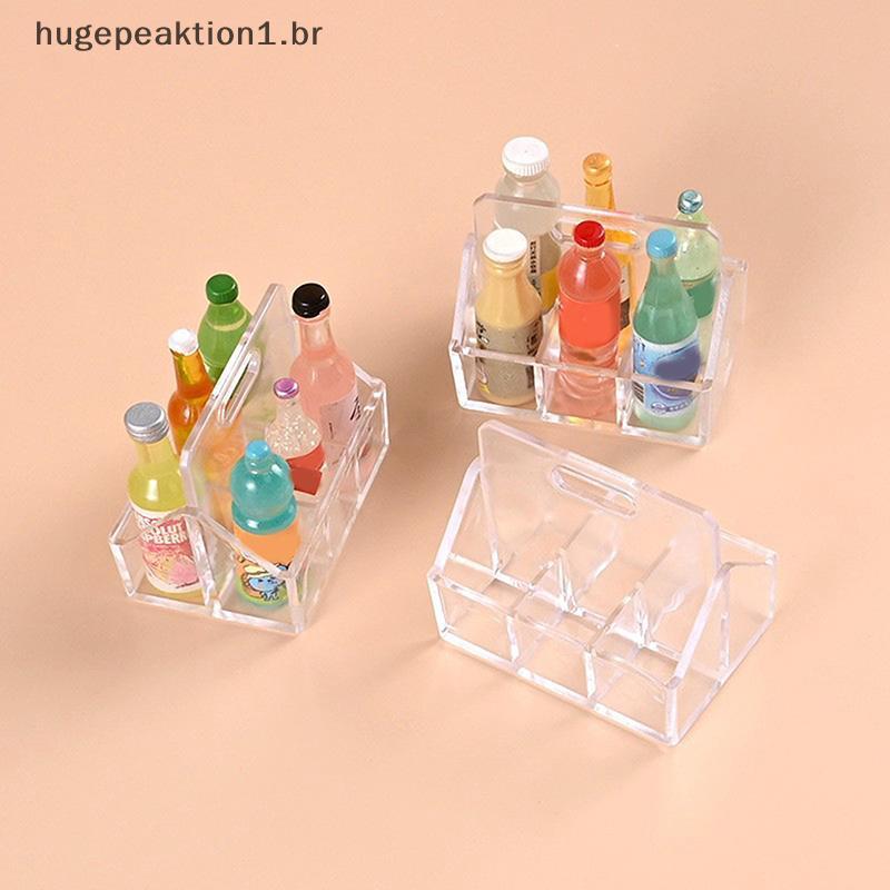 Eugep Mini Conjunto De Garrafa De Leite Para Bebidas , Casa De Bonecas , Comida , Brinquedo , Decoração De Cena , 2 Peça