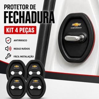 Conjunto De Capa Protetora De Fivela De Fechadura De Porta Chevrolet , 4 Unidades , Para Celta Classic Agile Sonic Astra