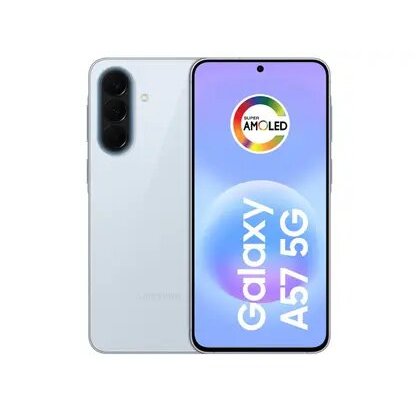 Smartphone Samsung Galaxy A57 256GB 5G - Azul Claro, Câmera 50MP, RAM 8GB, Tela 