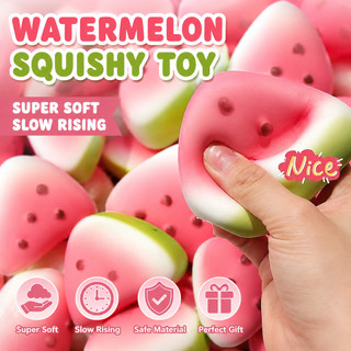 Lento Subindo Melancia Mole Squeeze Brinquedo Kawaii Novidade Engraçado Brinquedos Infantis Super Macio