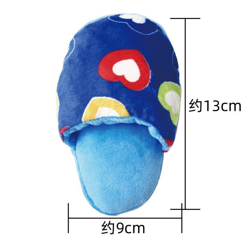 Novo estilo cão animal de estimação pelúcia voz chinelos brinquedo Molar interativo brinquedo para animais de estimação