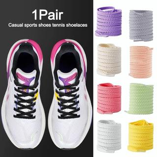 1 Par De Cadarços Esportivos De 120 Cm , Elásticos Coloridos Para Tênis De Substituição Plana