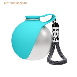 { JJTH } Garrafa Dispensadora De Água Portátil Para Cães Com Tigela De Silicone À Prova De Vazamento Leve Caminhadas , V