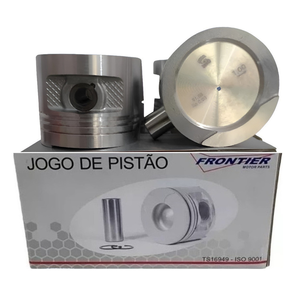 Jogo Pistão 050 Gol Parati Saveiro 1.6 Ap Gas 85/95 B. Longa