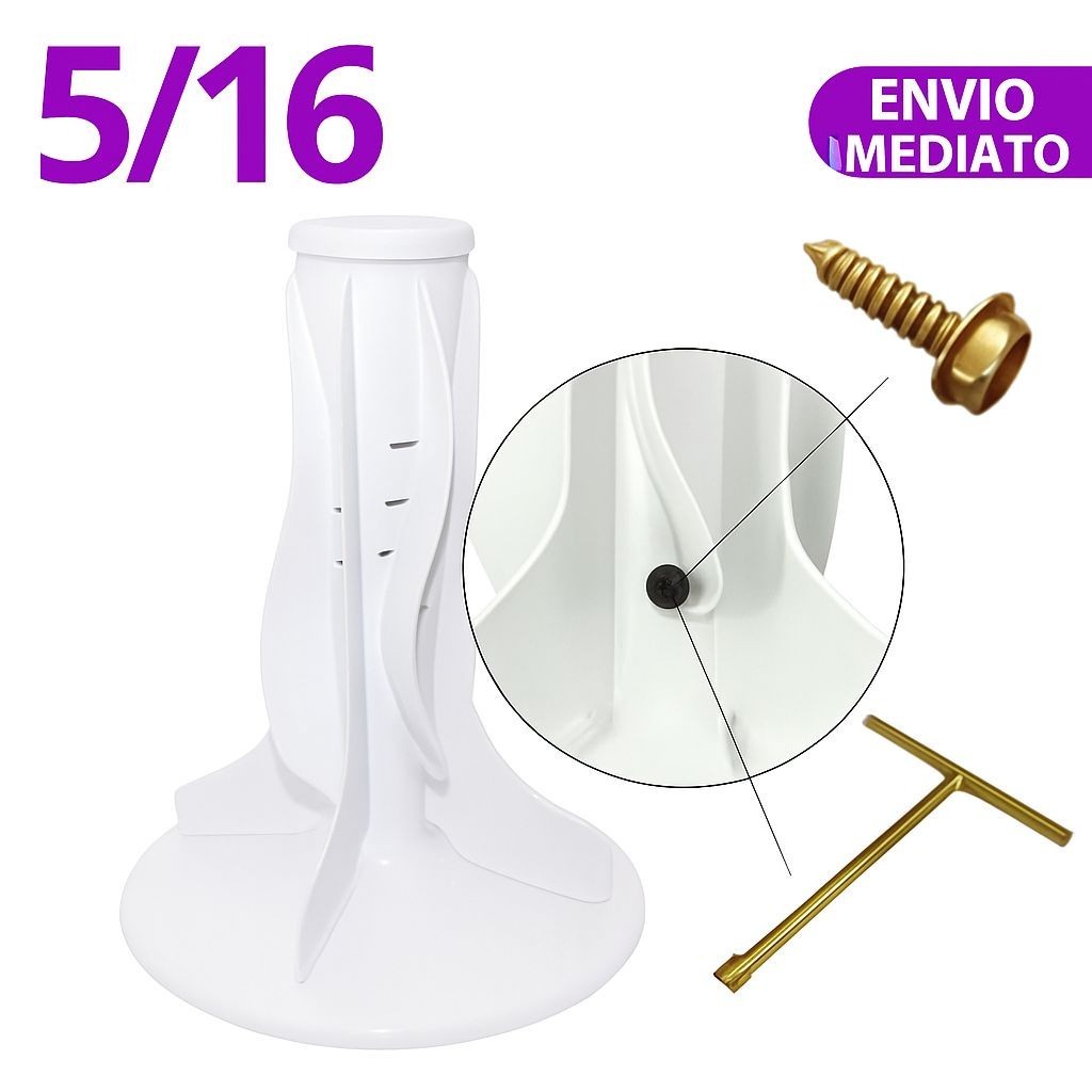 Chave T Canhão 5/16 Para Agitador 8 Blades Oferta Máquina De Lavar