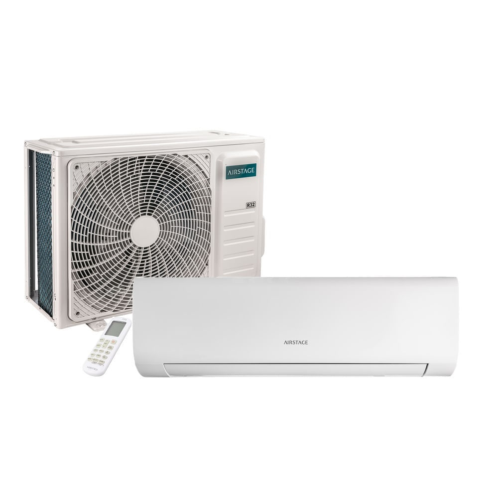 Ar Condicionado Split Hi Wall Inverter Fujitsu Airstage Essencial 12000 BTU/h Frio AOKA12CPBB-Z - 220 Volts