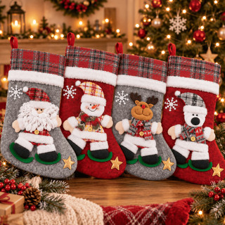Bota Natalina Decorativa: Desconto Imperdível! 🎄