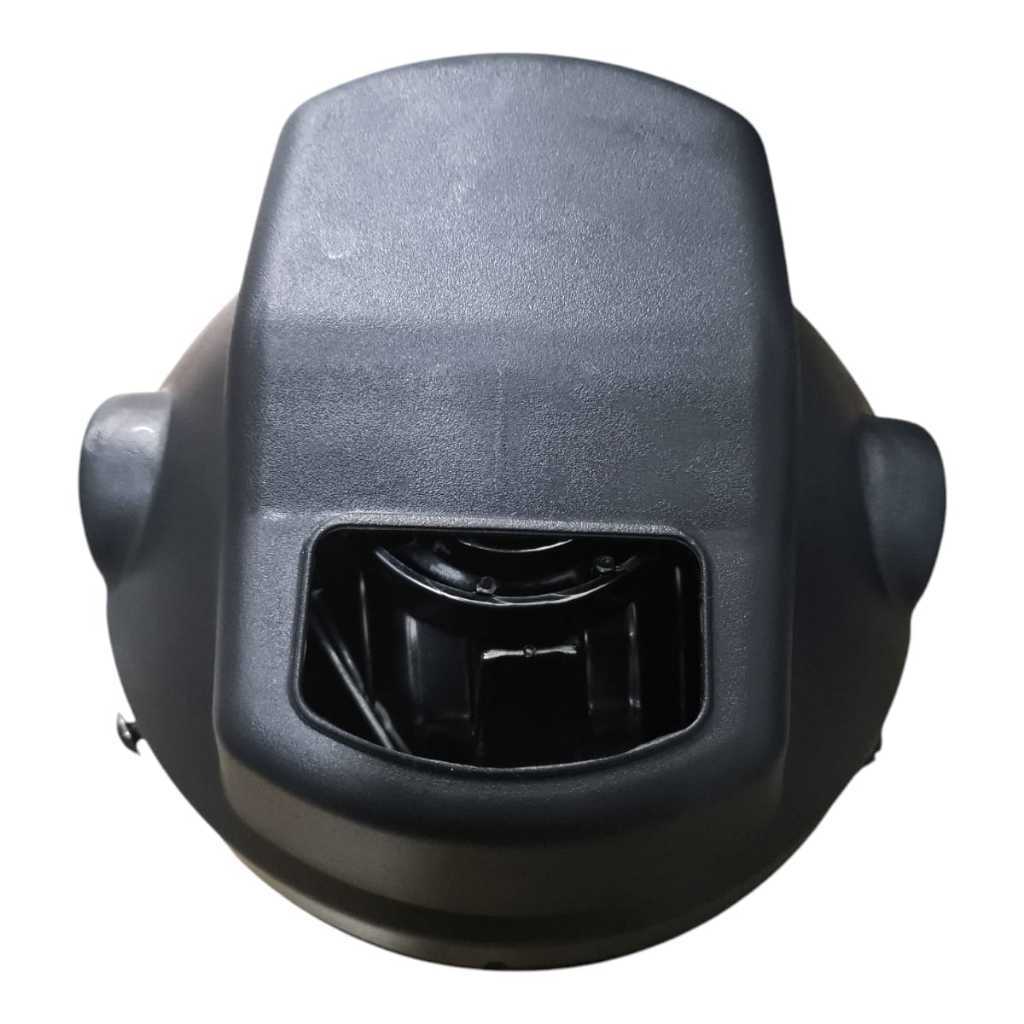 Farol Completo Cg Titan 150 Fan 150 Até 2008 Aro Fosco Com Lâmpada — imagem 2 de 2