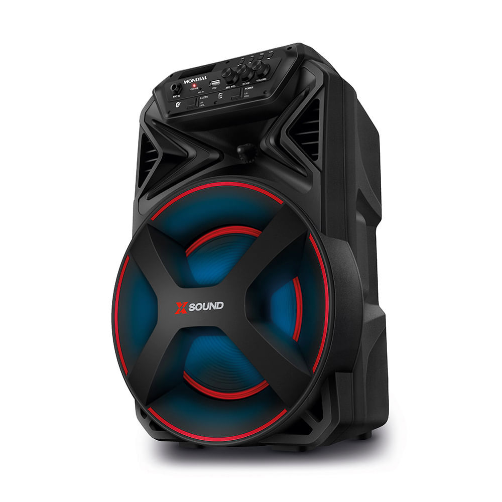 Caixa de Som Bluetooth CM300 Xsound Mondial Preta
