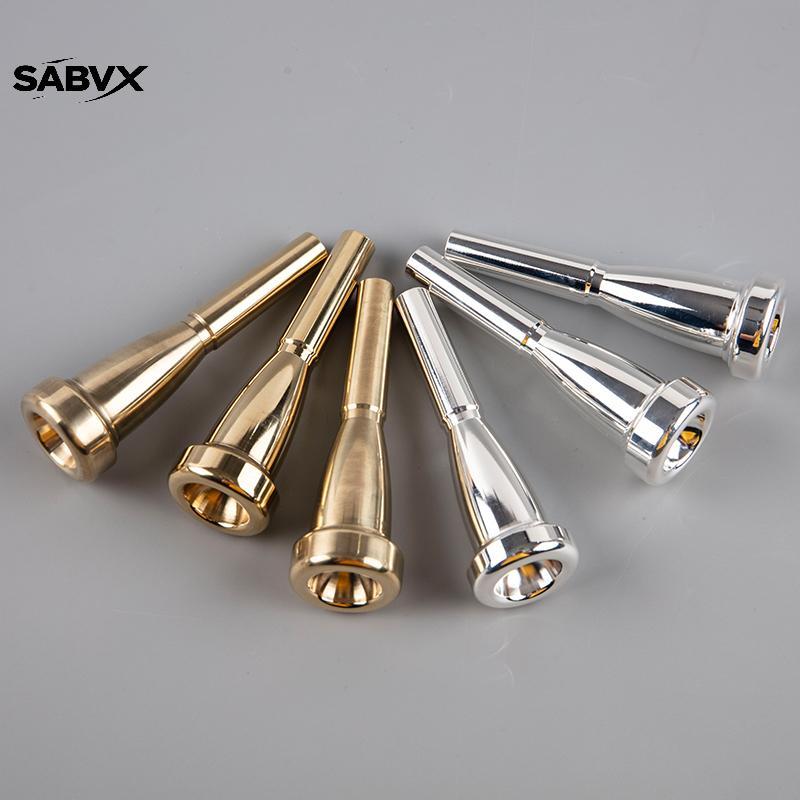 Bocal De Trompete Profissional SABVX Meg 3C/5C/7C Tamanho Para Musical Iniciante Bach BR