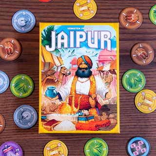 Jaipur (nova edição) – Jogo de tabuleiro, jogo de estratégia, GXVP.