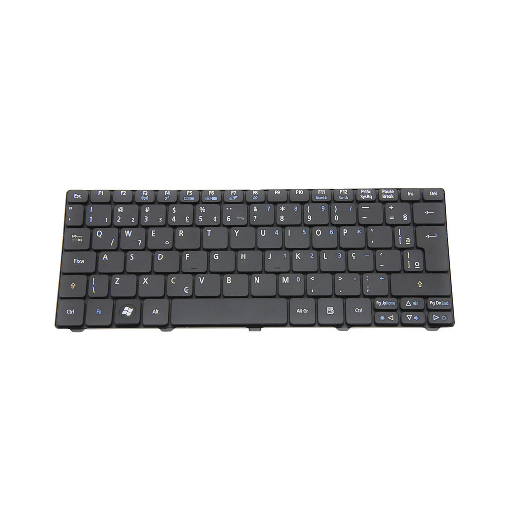 Teclado para Notebook compatível com Acer Aspire One D255E ABNT2 - F3 WI-FI