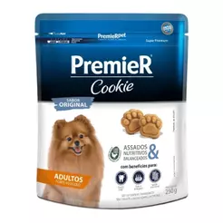 Premier Cookies Assados P/Cães Adultos Raças Pequenas 250g