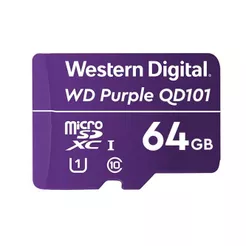 Cartão De Memória WD Purple Micro Digital 64GB 32TBW 4600163