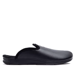 Pantufa Masculina Pegada Peluciada Preto