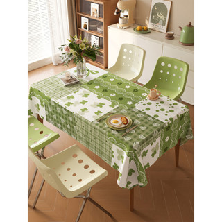 Toalha de mesa à prova d'água à prova de óleo, pano Anti-escaldante, tapete protetor de mesa, algodão, linho, qualidade 