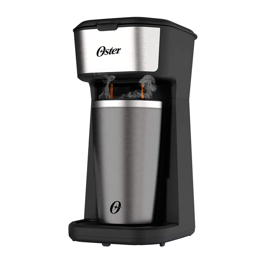 Cafeteira Oster 2Day Inox 2 em 1 com Copo Térmico — oferta na Shopee