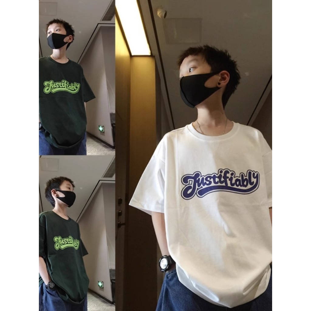 Médio grande crianças camiseta de algodão verão Graffiti letras americano Hip-Hop dança de rua crianças meninos meninas 