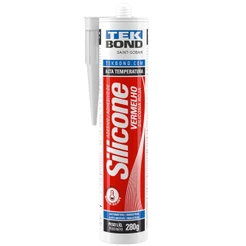 Silicone acético para alta temperatura 280 gramas - TekBond