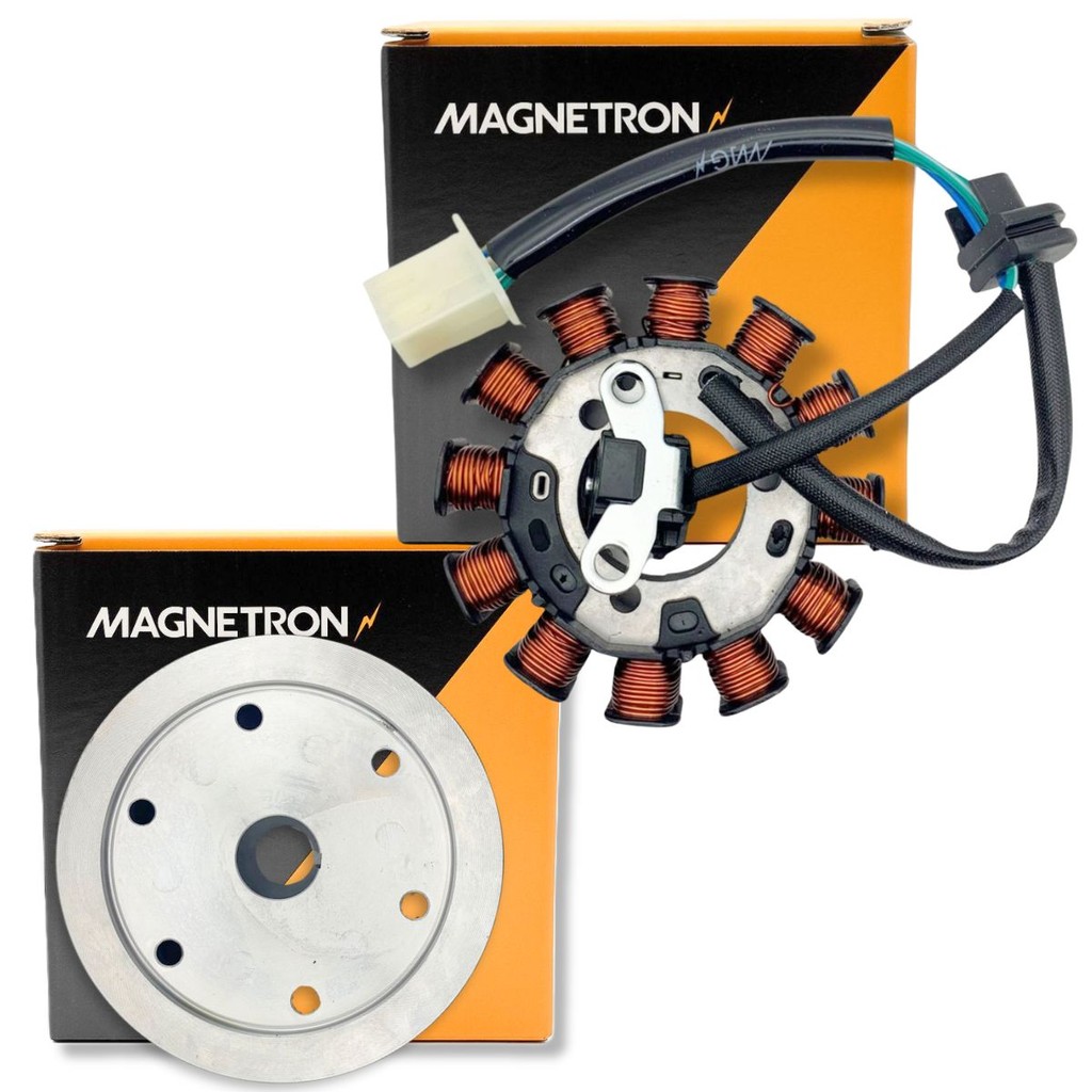 Estator + Volante Cg 150 Fan Esi 2011-2013 / Cg 150 Fan Esdi 2011-2013 Magnetron