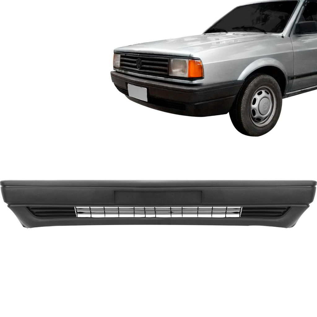 Parachoque Dianteiro Gol Quadrado 87 88 89 90 91 92 93 94 95 Cinza Escuro