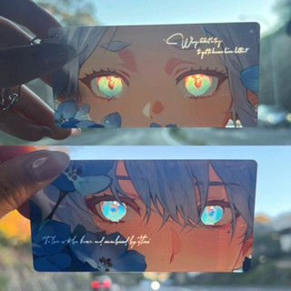 2 Pçs/Set Anime < Frieren: Beyond Journey > Marcador Cartão Acrílico Himmel Cartão Presente de Alto Valor Reflexivo em Oferta na Shopee