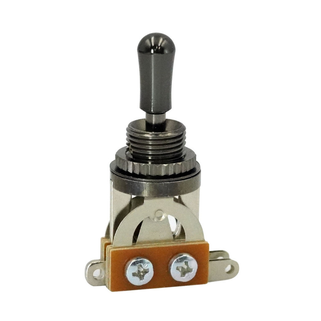 Luthier Chave Seletora Toggle Switch Gotoh Para Les Paul 3 Posições Cosmo Black